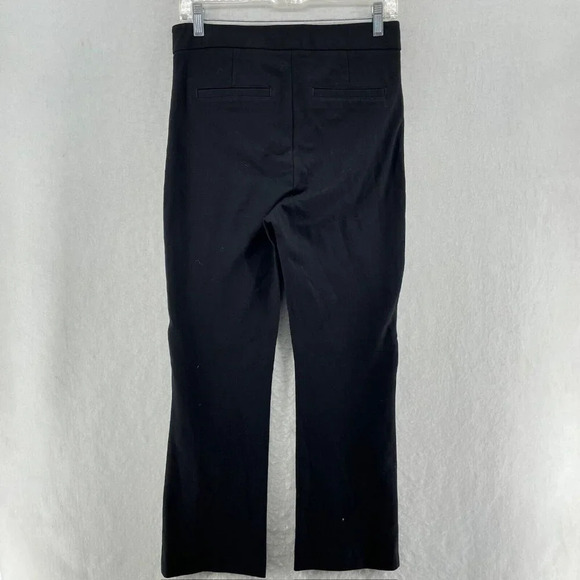 NYDJ Jeans Women's Sz 4 Black Ponte Stretch Leggings Skinny Slim Straight Pants - Picture 2 of 11